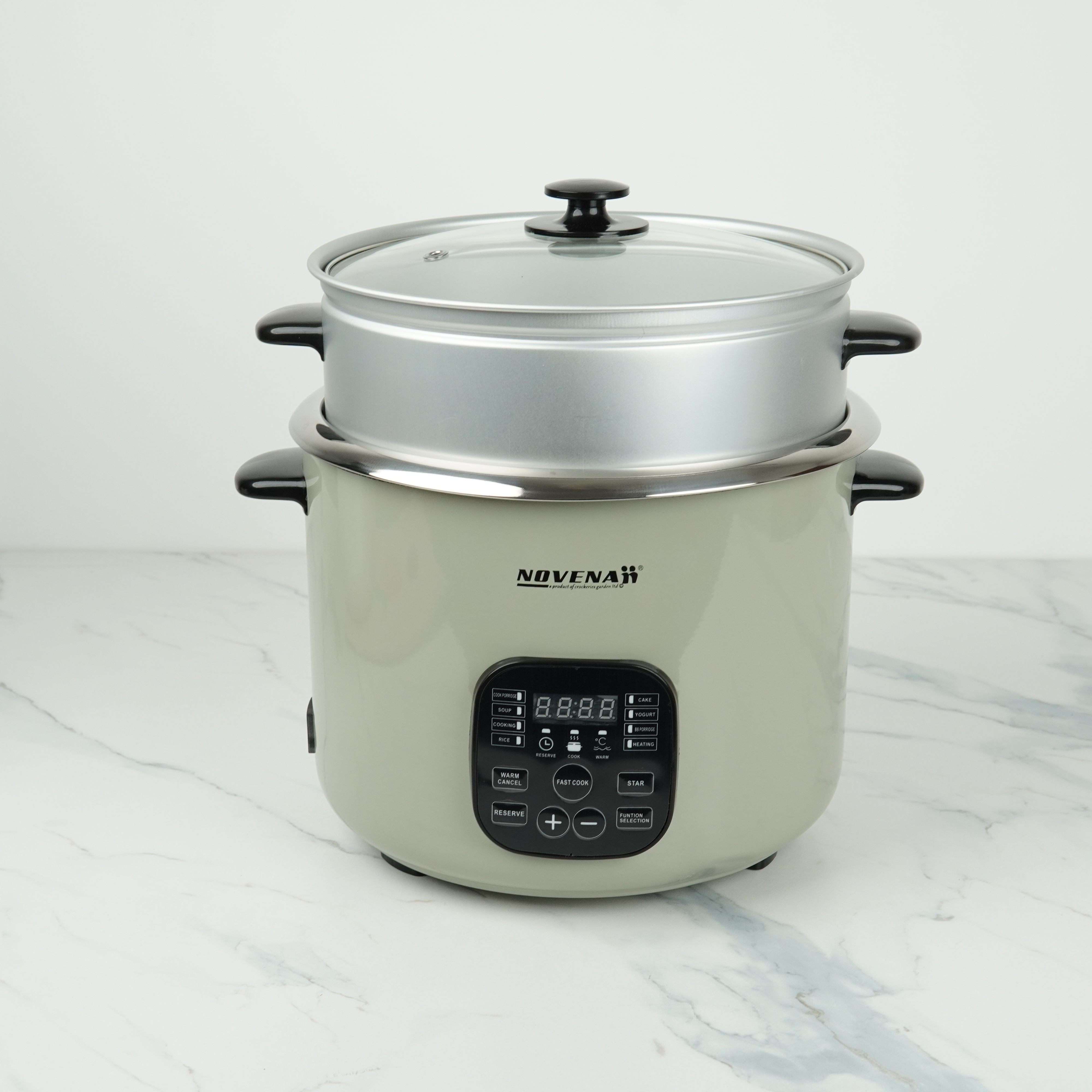 Novena 3.0L Digital Multi Cooker & Rice Cooker (1000W) – NRC-2025D