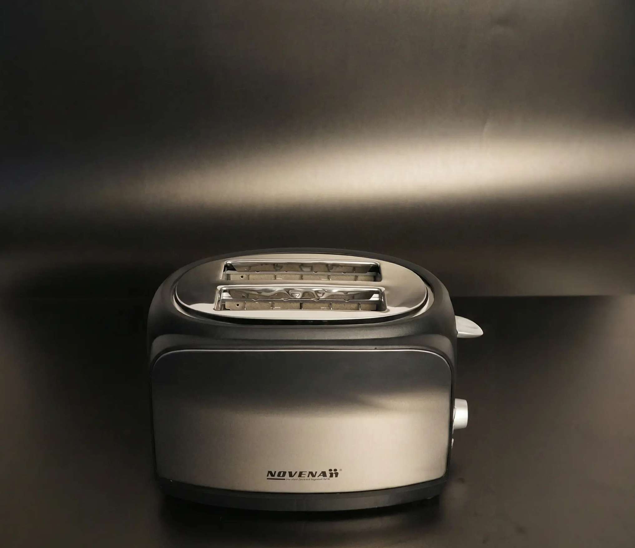 Novena NBT-2227 2-Slice Cool Touch Toaster – 700W with Stainless Steel Panels and Multi-Function Controls